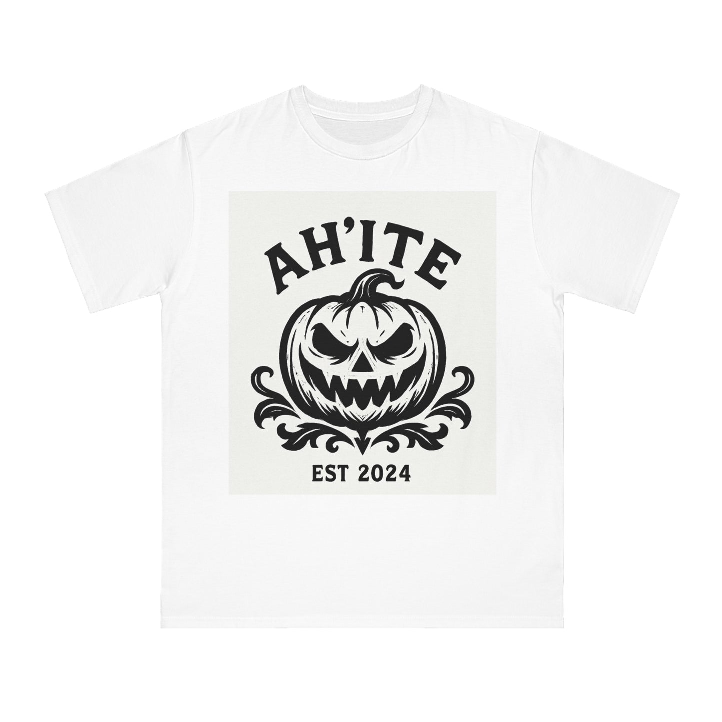 Organic Classic Halloween T-Shirt, Unisex Pumpkin Shirt, Spooky Season Apparel, Fall Celebration Tees, October Shirt, Unique Gift