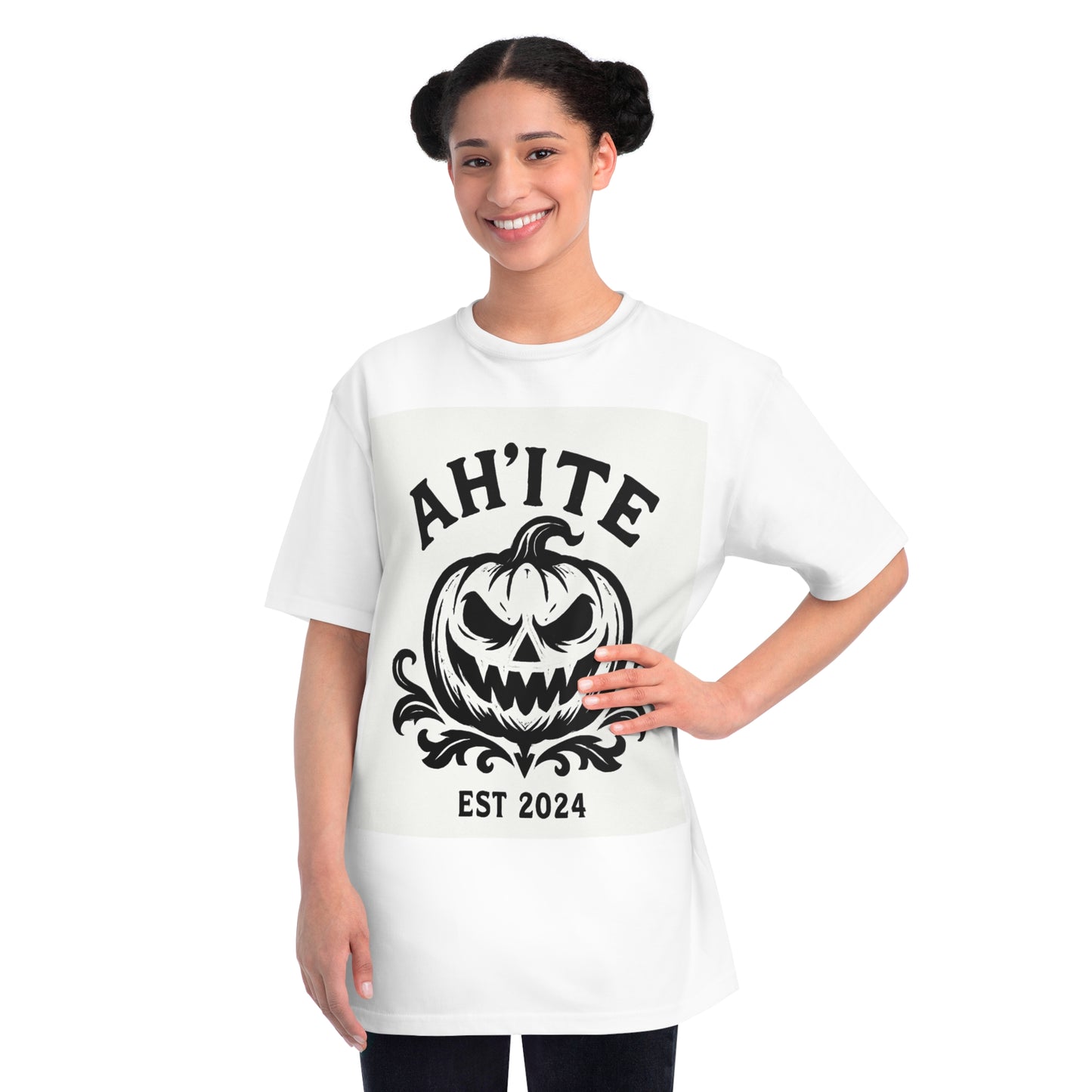 Organic Classic Halloween T-Shirt, Unisex Pumpkin Shirt, Spooky Season Apparel, Fall Celebration Tees, October Shirt, Unique Gift